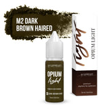 Pigment mineral pentru sprâncene M2 DARK BROWN HAIRED, 6ml, 15 ml (OPIUM LIGHT) AS-Company™
