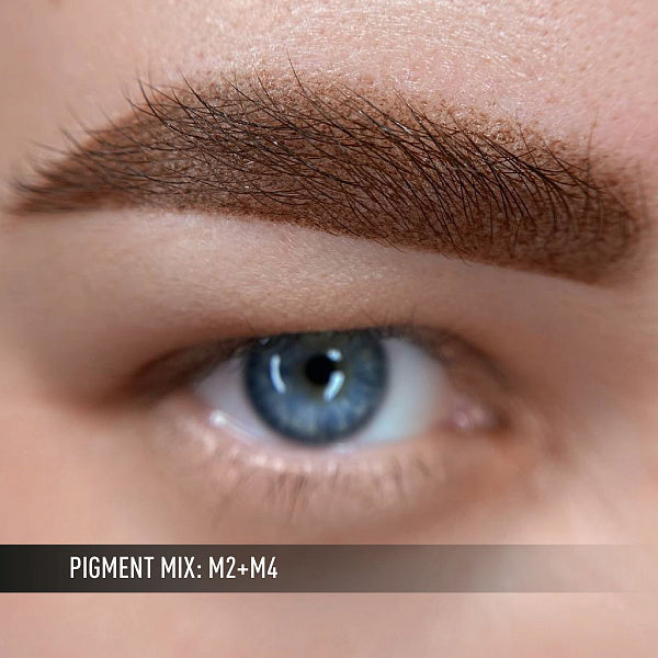 Pigment mineral pentru sprâncene M2 DARK BROWN HAIRED, 6ml, 15 ml (OPIUM LIGHT) AS-Company™