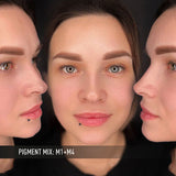 Pigment mineral pentru sprâncene M1 DARK BLONDE, 6ml, 15 ml (OPIUM LIGHT) AS-Company™