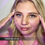 Pigment mineral pentru sprâncene M1 DARK BLONDE, 6ml, 15 ml (OPIUM LIGHT) AS-Company™