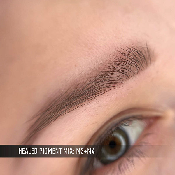 Pigment mineral pentru sprâncene M3 – BLONDE, 6ml, 15 ml (OPIUM LIGHT) AS-Company™